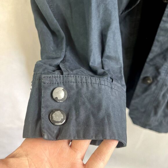 Jeremiah American Legacy Navy Snap Button Front Field Jacket Size XL - Picture 5 of 11